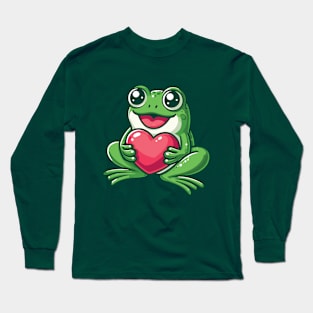 Frog with Love Long Sleeve T-Shirt